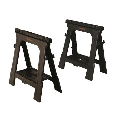 ESCO 作業台 折畳式/2個 690x370x800mm/455kg EA813JW-5